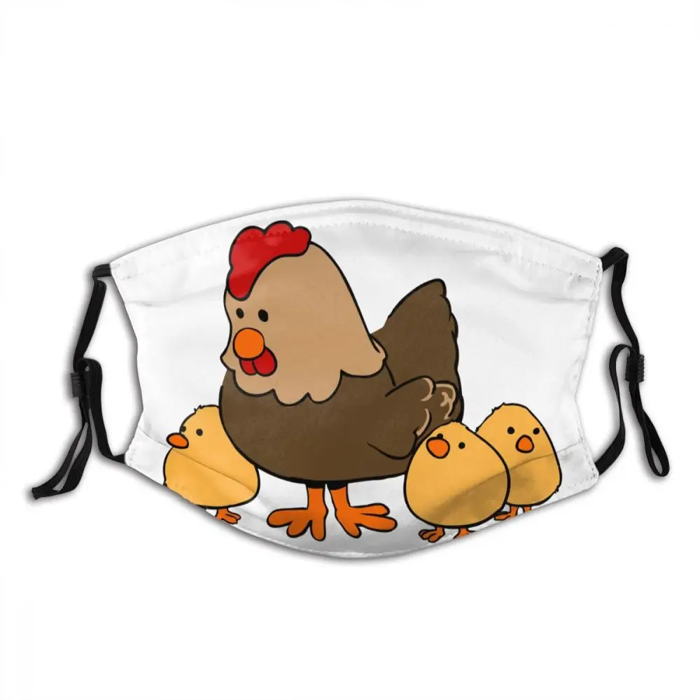 Chicken Animal Non Disposable Mouth Face Mask with Filters Anti Wind Dust Proof for Men Women Protection Cover Muffle for Adult
Chicken Animal Non Disposable Mouth Face Mask with Filters Anti Wind Dust Proof for Men Women Protection Cover Muffle for Adult
