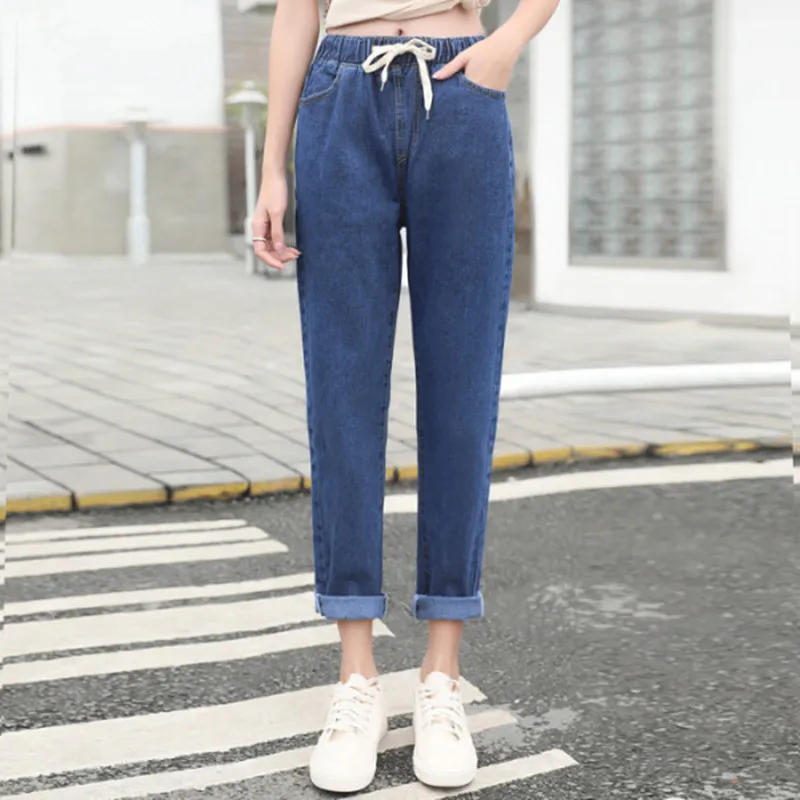 Women's jeans 2020 spring and summer autumn elastic band casual trousers High Waist Straight Skinny Work Commuter Jeans
Women's jeans 2020 spring and summer autumn elastic band casual trousers High Waist Straight Skinny Work Commuter Jeans