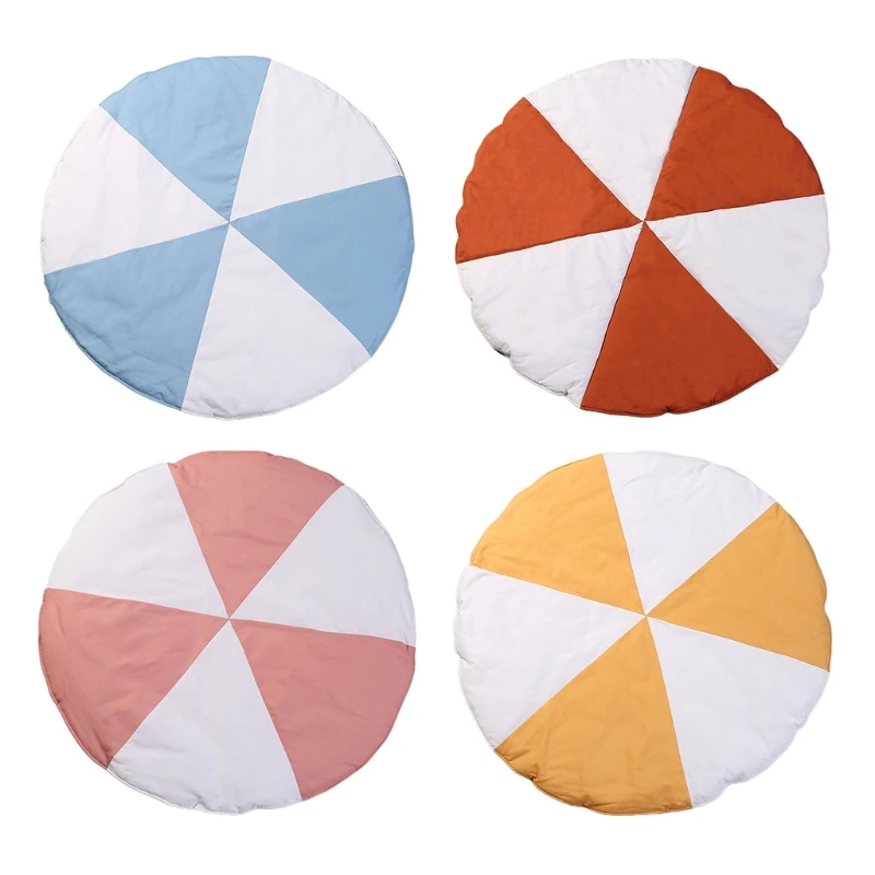 Nordic Newborn Baby Soft Cotton Creeping Mat Crawling Pad Play Game Rugs Round Windmill Floor Carpet for Children Interior
Nordic Newborn Baby Soft Cotton Creeping Mat Crawling Pad Play Game Rugs Round Windmill Floor Carpet for Children Interior