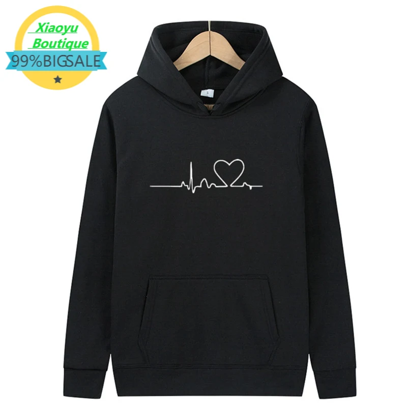 Unisex Long Sleeve Hoodies Casual Ecg Print Hoodie Sweatshirt Pullover Pocket Fashion Men Women Sports Hoodies Sudadera Mujer
Unisex Long Sleeve Hoodies Casual Ecg Print Hoodie Sweatshirt Pullover Pocket Fashion Men Women Sports Hoodies Sudadera Mujer