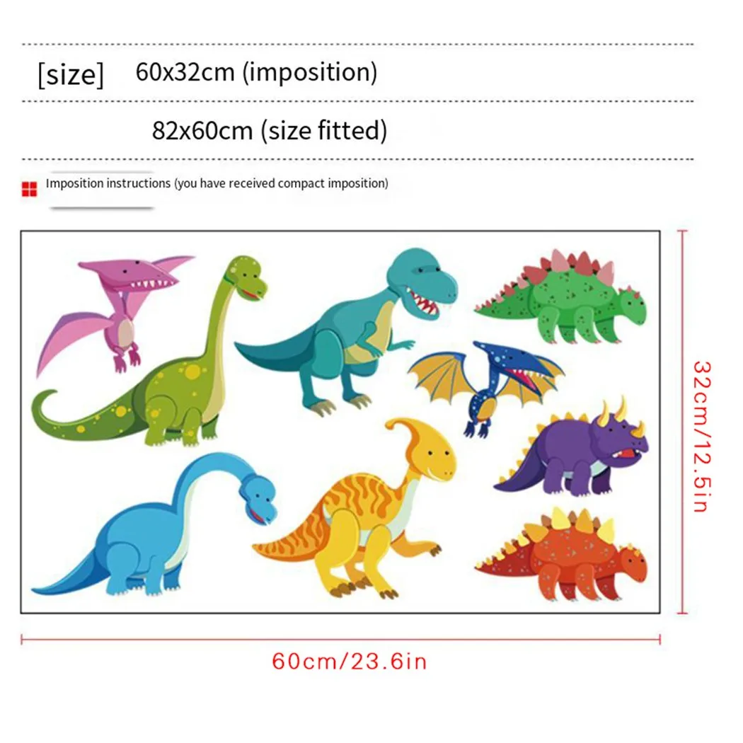 1* Wall Sticker Dinosaur Wall Stickers Decals Animal Jungle Nursery Baby Kids Room DIY Sticker * 100% Brand New And High Quality
1* Wall Sticker Dinosaur Wall Stickers Decals Animal Jungle Nursery Baby Kids Room DIY Sticker * 100% Brand New And High Quality