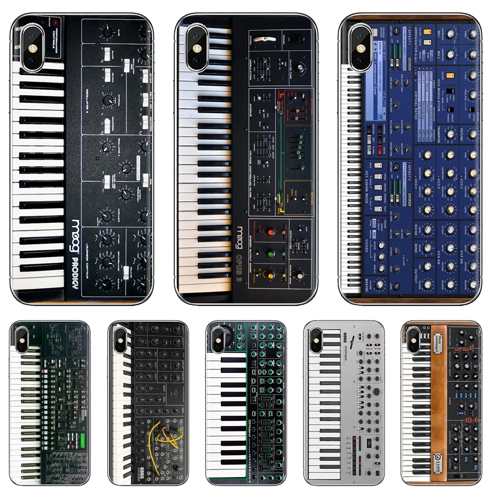 Soft Case Vintage Synth Synthesizer Moog Print For iPhone iPod Touch 11 12 Pro 4 4S 5 5S SE 5C 6 6S 7 8 X XR XS Plus Max 2020
Soft Case Vintage Synth Synthesizer Moog Print For iPhone iPod Touch 11 12 Pro 4 4S 5 5S SE 5C 6 6S 7 8 X XR XS Plus Max 2020