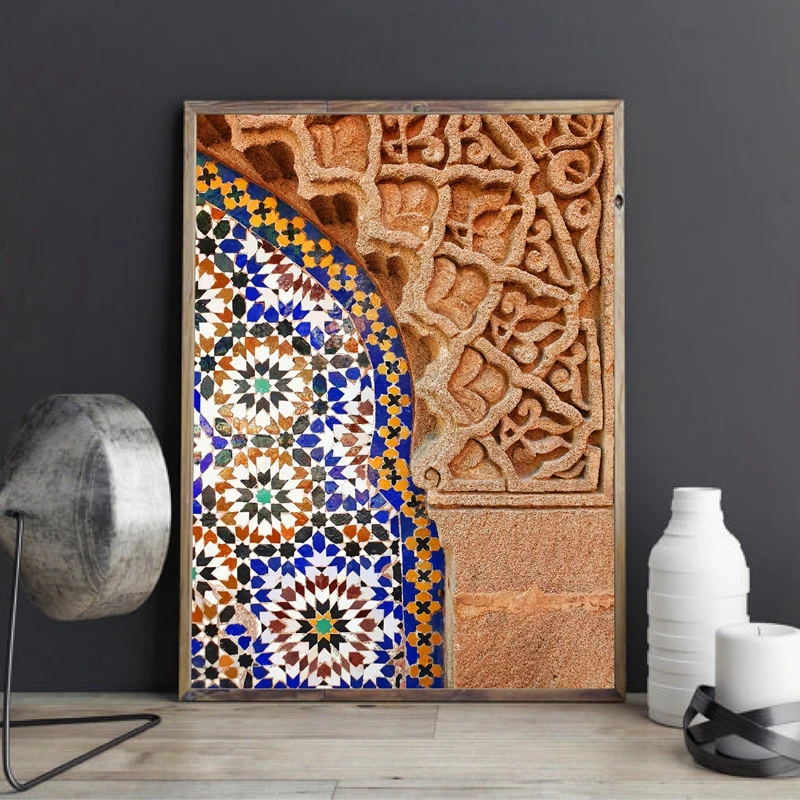 Moroccan Marrakesh Architecture Wall Art Canvas Painting Nordic Posters and Prints Wall Pictures for Living Home Decor Frameless
Moroccan Marrakesh Architecture Wall Art Canvas Painting Nordic Posters and Prints Wall Pictures for Living Home Decor Frameless