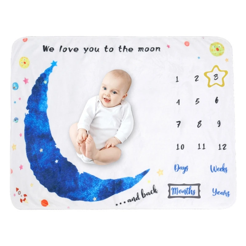 K3NE 1 Set Baby Monthly Record Growth Milestone Blanket Newborn Photography Props Kit
K3NE 1 Set Baby Monthly Record Growth Milestone Blanket Newborn Photography Props Kit