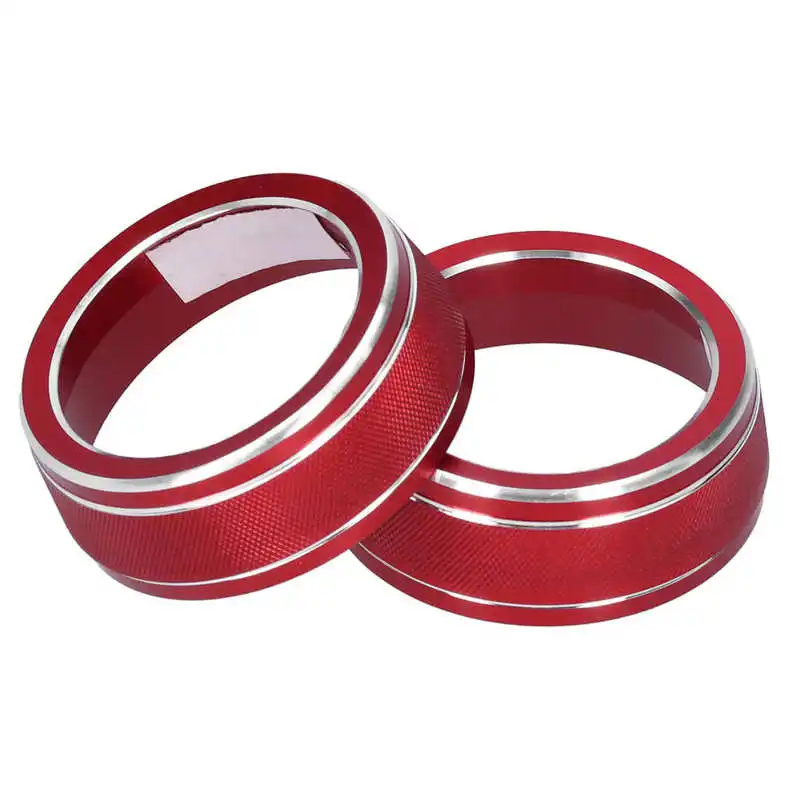 2pcs Air Conditioning Audio Switch Knob Rings Trims Red Decoration Fit for RAV4 2020 Air Conditioning Knob Trim
2pcs Air Conditioning Audio Switch Knob Rings Trims Red Decoration Fit for RAV4 2020 Air Conditioning Knob Trim