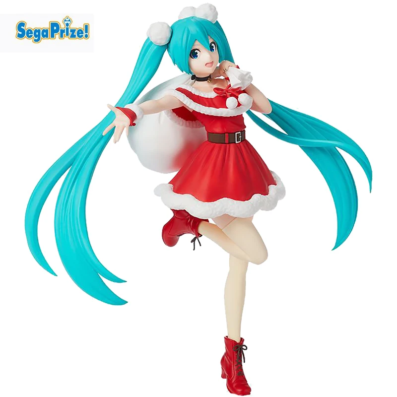 Женская Аниме-фигурка Hatsune Miku VOCALOID, рождественский стиль 2020 Ver. Коллекционная кукла Miku из ПВХ, 22 см 
Женская Аниме-фигурка Hatsune Miku VOCALOID, рождественский стиль 2020 Ver. Коллекционная кукла Miku из ПВХ, 22 см