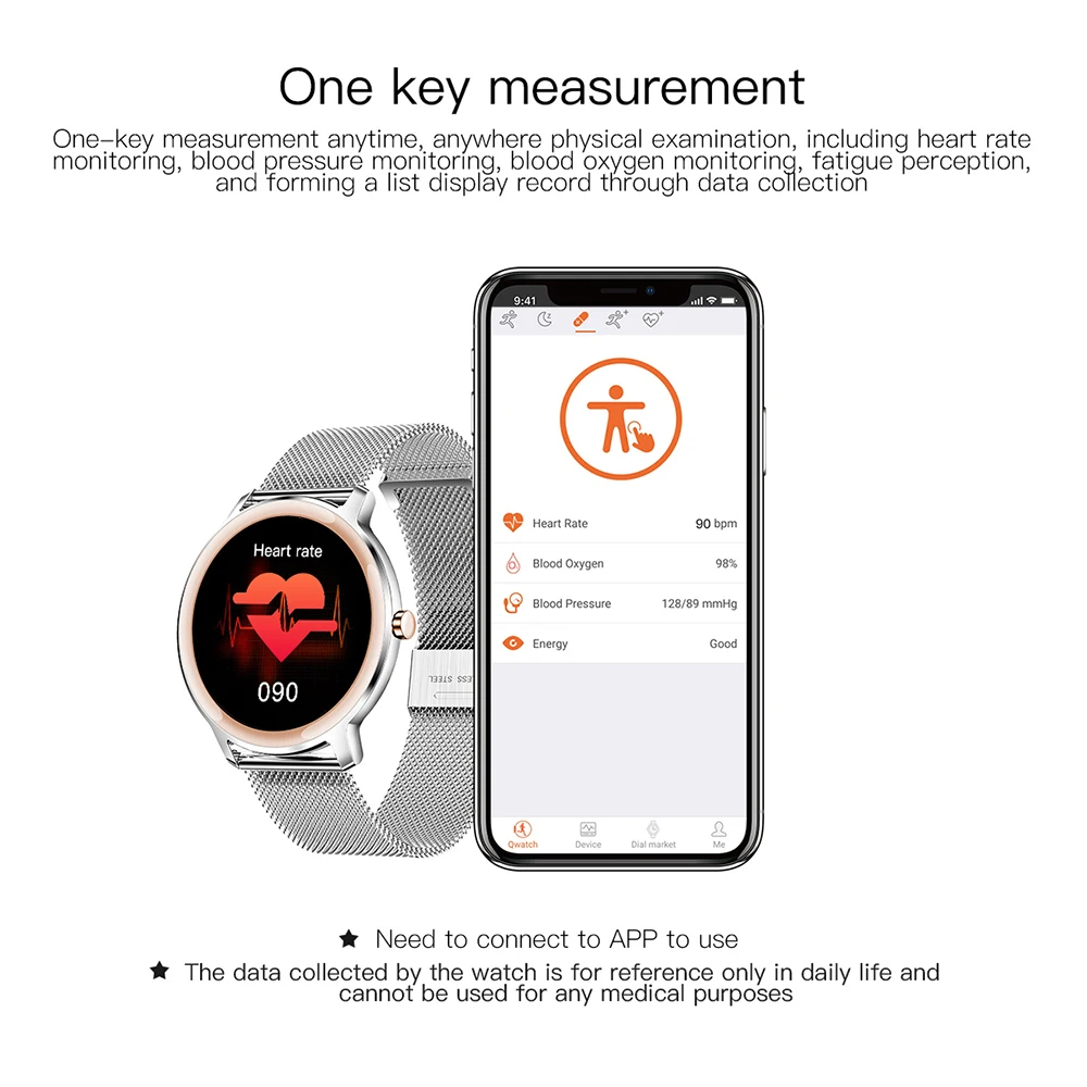 2021 New 7.3mm Super Slim Smart Watch Women, Full Touch Screen Heart Rate Monitor, Blood Pressure Smartwatch For Android IOS
2021 New 7.3mm Super Slim Smart Watch Women, Full Touch Screen Heart Rate Monitor, Blood Pressure Smartwatch For Android IOS