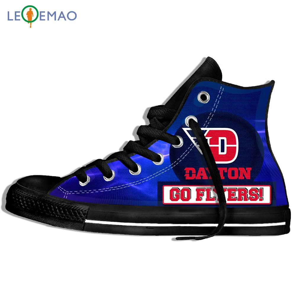 Custom Logo Image Printing Sneakers Shoes Dayton Flyers Canvas Breathable Walking Flat Zapatos De Mujer Outdoor | Спорт и