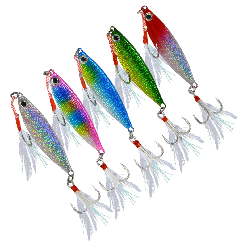 1Pcs Floating Metal Fishing Lures 8g10g15g20g Wobblers Artificial Hard Baits Treble Hooks Tackle Sequins Lure for Sea Bass Pesca
1Pcs Floating Metal Fishing Lures 8g10g15g20g Wobblers Artificial Hard Baits Treble Hooks Tackle Sequins Lure for Sea Bass Pesca