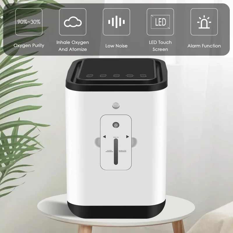 VOGVIGO Portable 1L-7L Concentration Oxygene Concentrator Generator Home Travel Health Care Equipment AC110-220V
VOGVIGO Portable 1L-7L Concentration Oxygene Concentrator Generator Home Travel Health Care Equipment AC110-220V