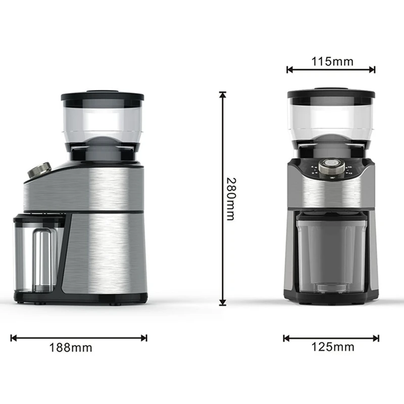 Electric Coffee Grinder Mill Herbs Nuts Salt Pepper Grinder Handmade Coffee Bean Manual Home Kitchen Tool EU Plug
Electric Coffee Grinder Mill Herbs Nuts Salt Pepper Grinder Handmade Coffee Bean Manual Home Kitchen Tool EU Plug