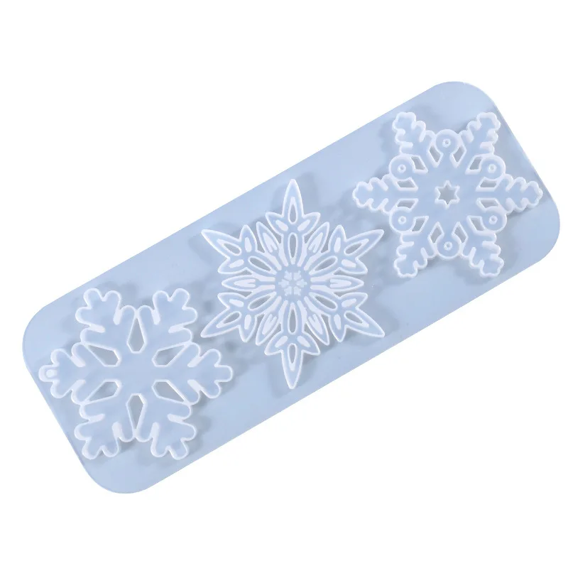Christmas Series Triple Snowflake Hanging Pendant Jewelry Silicone Mold DIY Epoxy Resin Mold Epoxy UV Jewelry Making Moulds
Christmas Series Triple Snowflake Hanging Pendant Jewelry Silicone Mold DIY Epoxy Resin Mold Epoxy UV Jewelry Making Moulds
