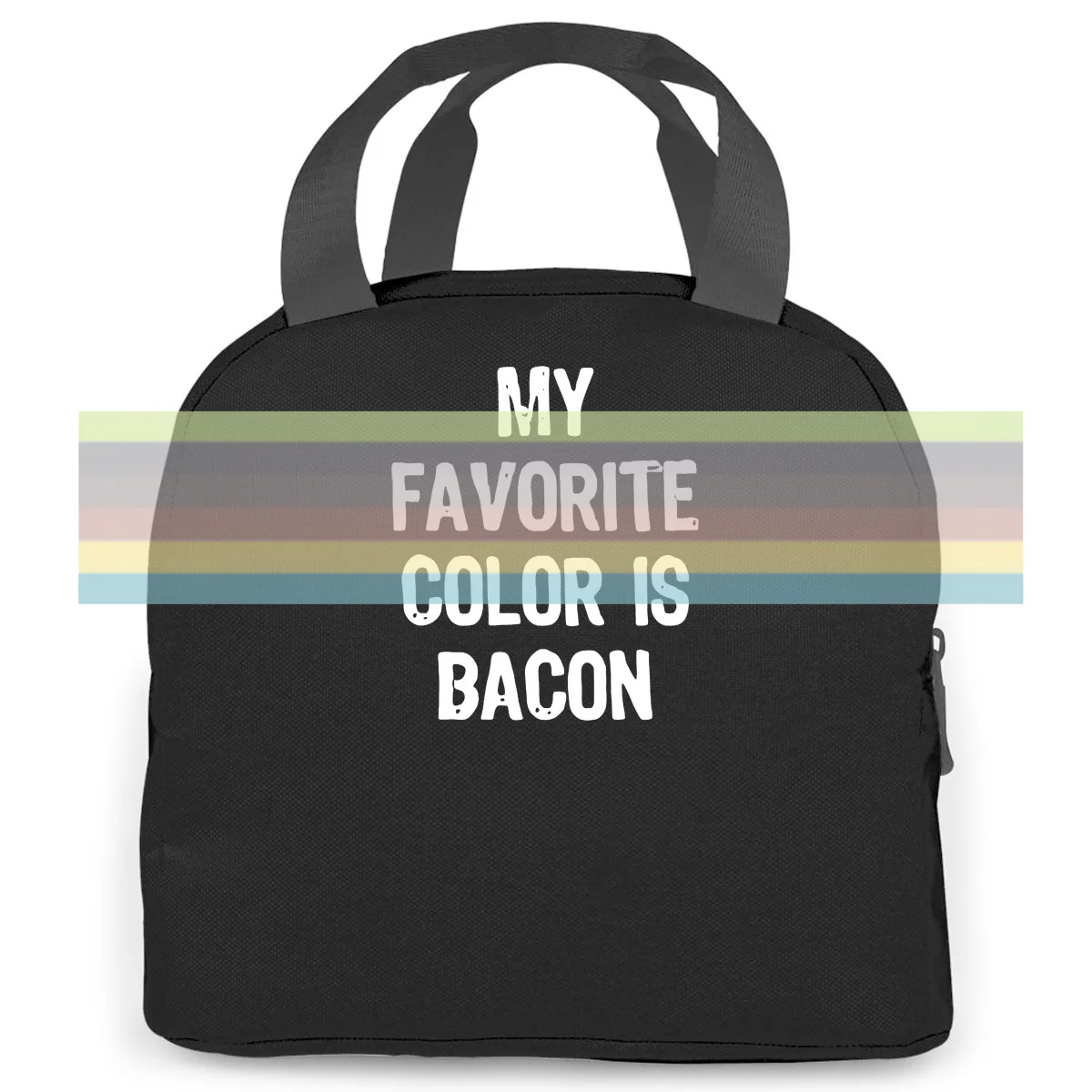 My Favorite Color Is Bacon Female Harajuku Kawaii Brand Branded Western Style women men Portable insulated lunch bag adult
My Favorite Color Is Bacon Female Harajuku Kawaii Brand Branded Western Style women men Portable insulated lunch bag adult