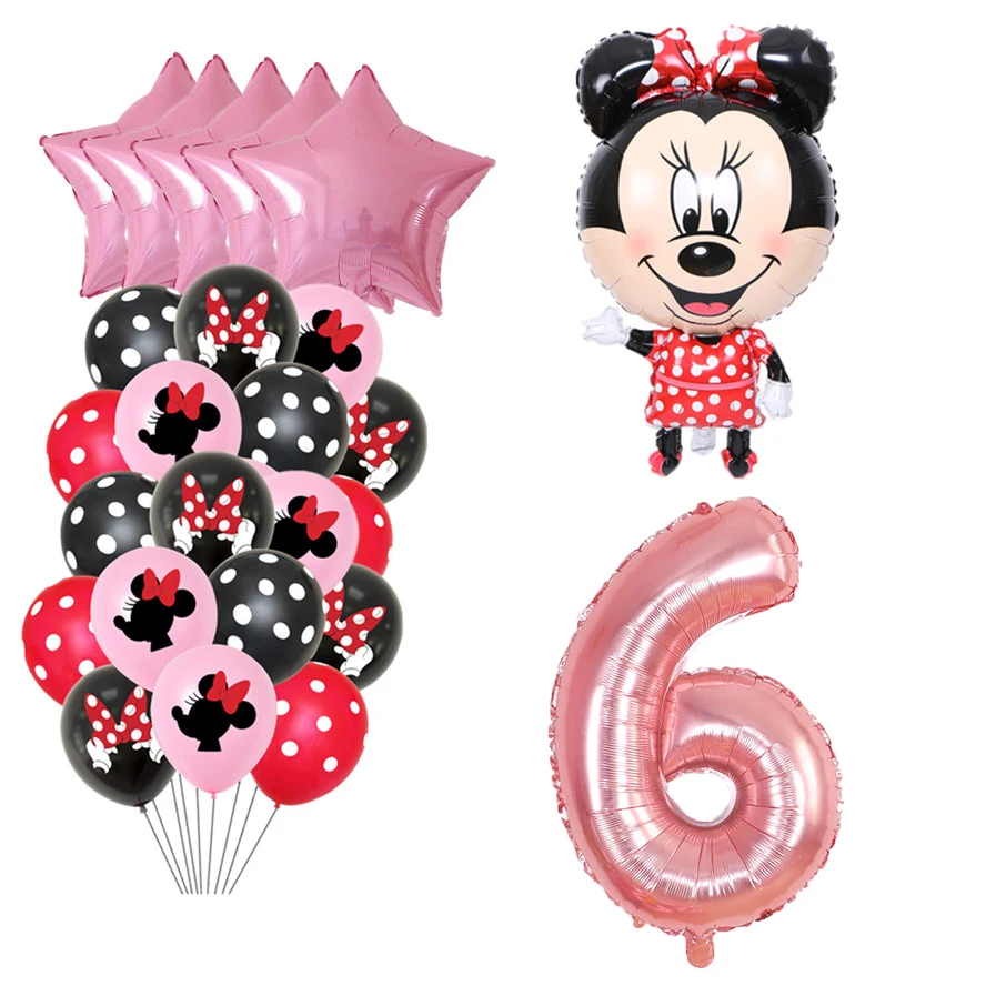 31PCS Mickey Minnie Balloons Cartoon Birthday Party Decorations Star Number Balloons For Kids Birthday Party Decor Classic Toys
31PCS Mickey Minnie Balloons Cartoon Birthday Party Decorations Star Number Balloons For Kids Birthday Party Decor Classic Toys