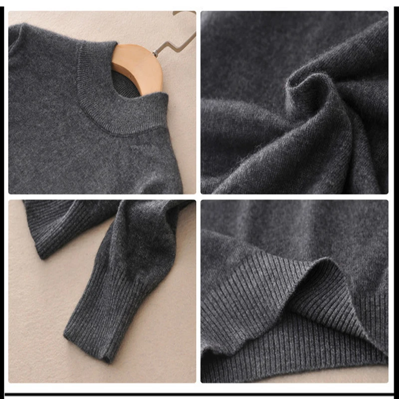 Korean Style Loose Sweater Women Pullover Casual Half Turtleneck Long Sleeve Knit Sweater Female Jumpers solid basic sweater
Korean Style Loose Sweater Women Pullover Casual Half Turtleneck Long Sleeve Knit Sweater Female Jumpers solid basic sweater