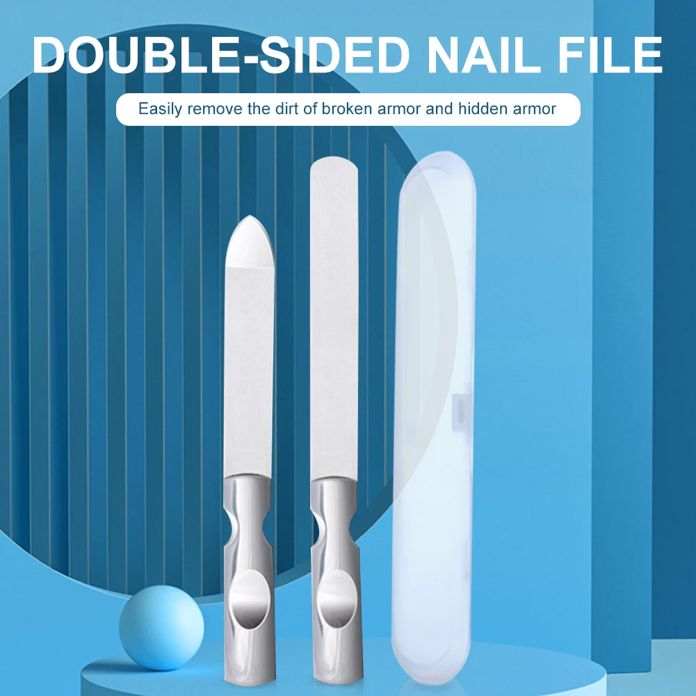 Double Sided Stainless Steel Metal Cuticle Pusher Cuticle Dead Skin Trimmer Remover Nail File Manicure Art Pedicure Care Tool
Double Sided Stainless Steel Metal Cuticle Pusher Cuticle Dead Skin Trimmer Remover Nail File Manicure Art Pedicure Care Tool