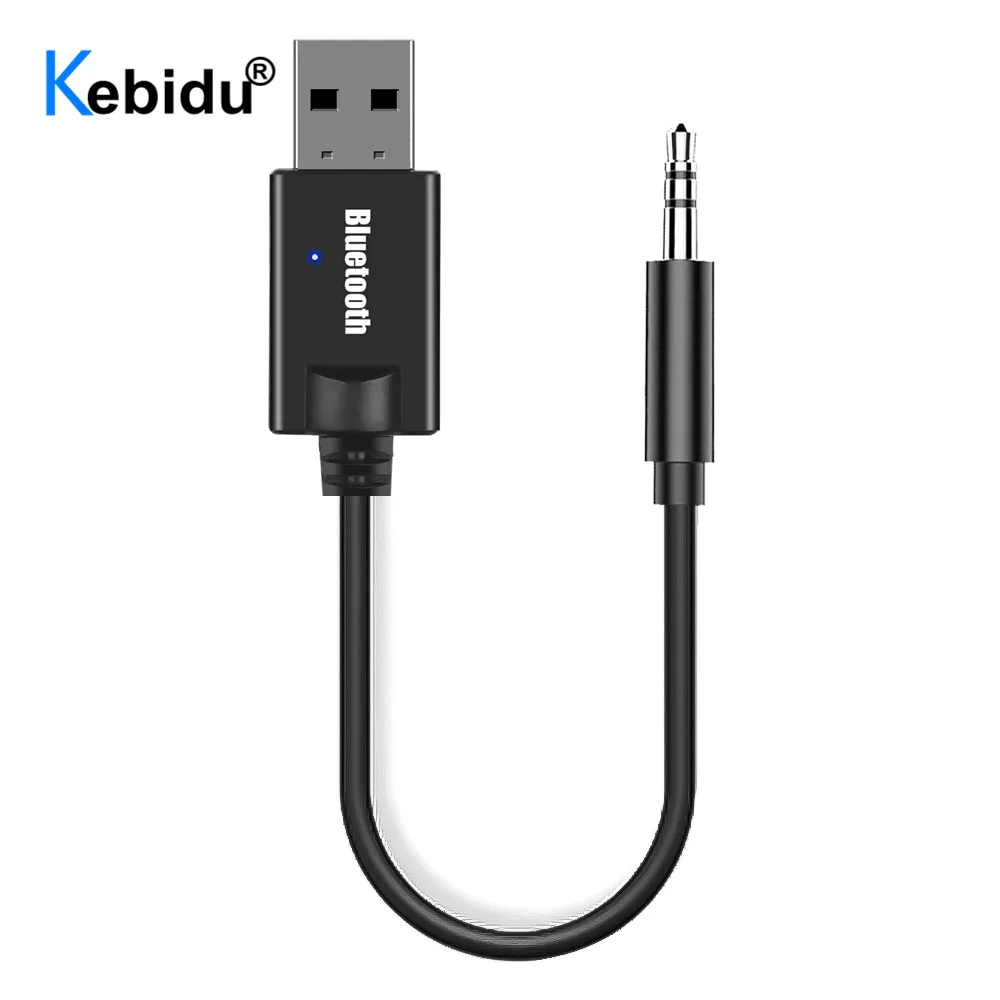 Автомобильный комплект с Bluetooth-разъемом AUX 3 5 мм 4.2 беспроводных аудио MP3