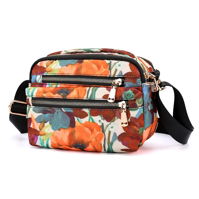 2020 Summer New Women Bag 7 pattern Small Nylon Handbags Multi layer Flower Shoulder Crossbody Bag Casual Women Messenger Bags 
2020 Summer New Women Bag 7 pattern Small Nylon Handbags Multi layer Flower Shoulder Crossbody Bag Casual Women Messenger Bags