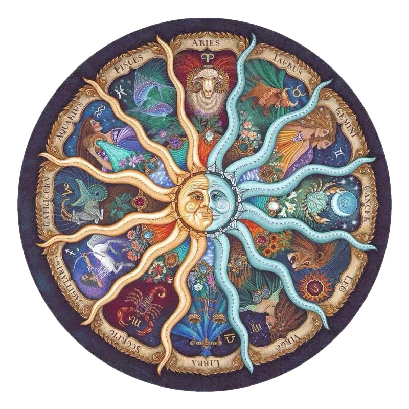 1000 Pieces Puzzles Round Jigsaw Puzzles Zodiac Floor Puzzle Kids for Creative Gift Home Decor - Twelve Constellations
1000 Pieces Puzzles Round Jigsaw Puzzles Zodiac Floor Puzzle Kids for Creative Gift Home Decor - Twelve Constellations