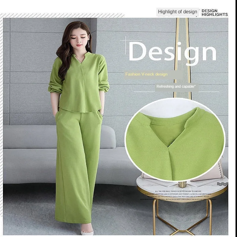 LEOSOXS New Fashion Casual V-Neck Sportswear Suit Women 2020 Autumn And Winter Loose thin Korean Long Sleeve Two-Piece Suit
LEOSOXS New Fashion Casual V-Neck Sportswear Suit Women 2020 Autumn And Winter Loose thin Korean Long Sleeve Two-Piece Suit