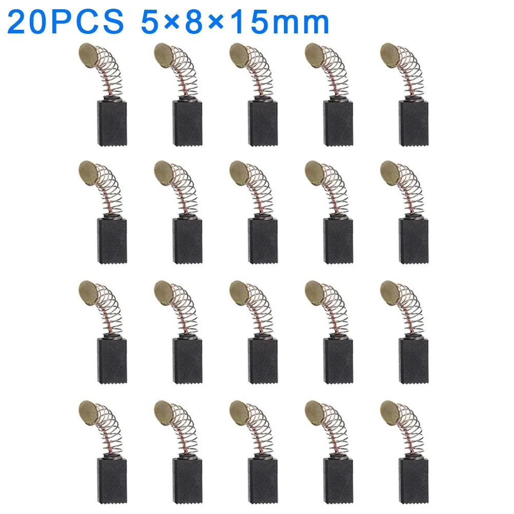 Replacement Carbon Brushes Motor Carbon Brush 5x8x15mm Angle Grinder For Bosch Kit Power Tool Durable Practical
Replacement Carbon Brushes Motor Carbon Brush 5x8x15mm Angle Grinder For Bosch Kit Power Tool Durable Practical