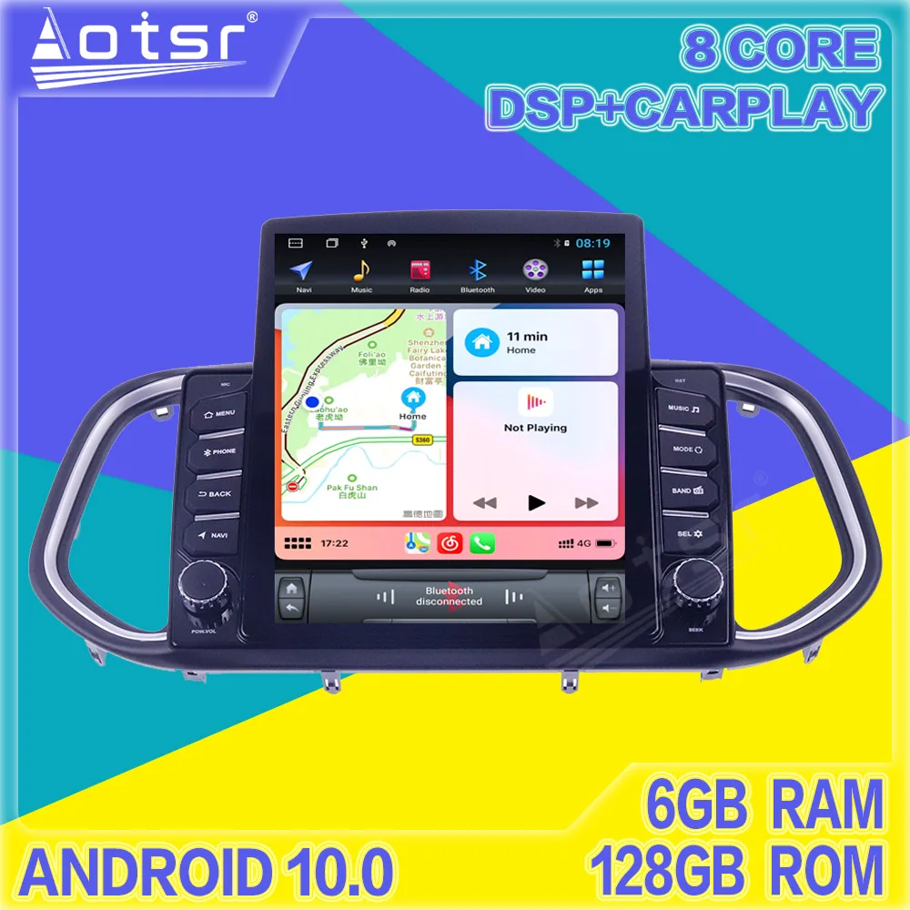 Android Tesla Multimedia For Kia KX3 2014 2015 - 2020 Radio Video Player Screen Video Player Car GPS Navigation Unit 2DIN DPS
Android Tesla Multimedia For Kia KX3 2014 2015 - 2020 Radio Video Player Screen Video Player Car GPS Navigation Unit 2DIN DPS