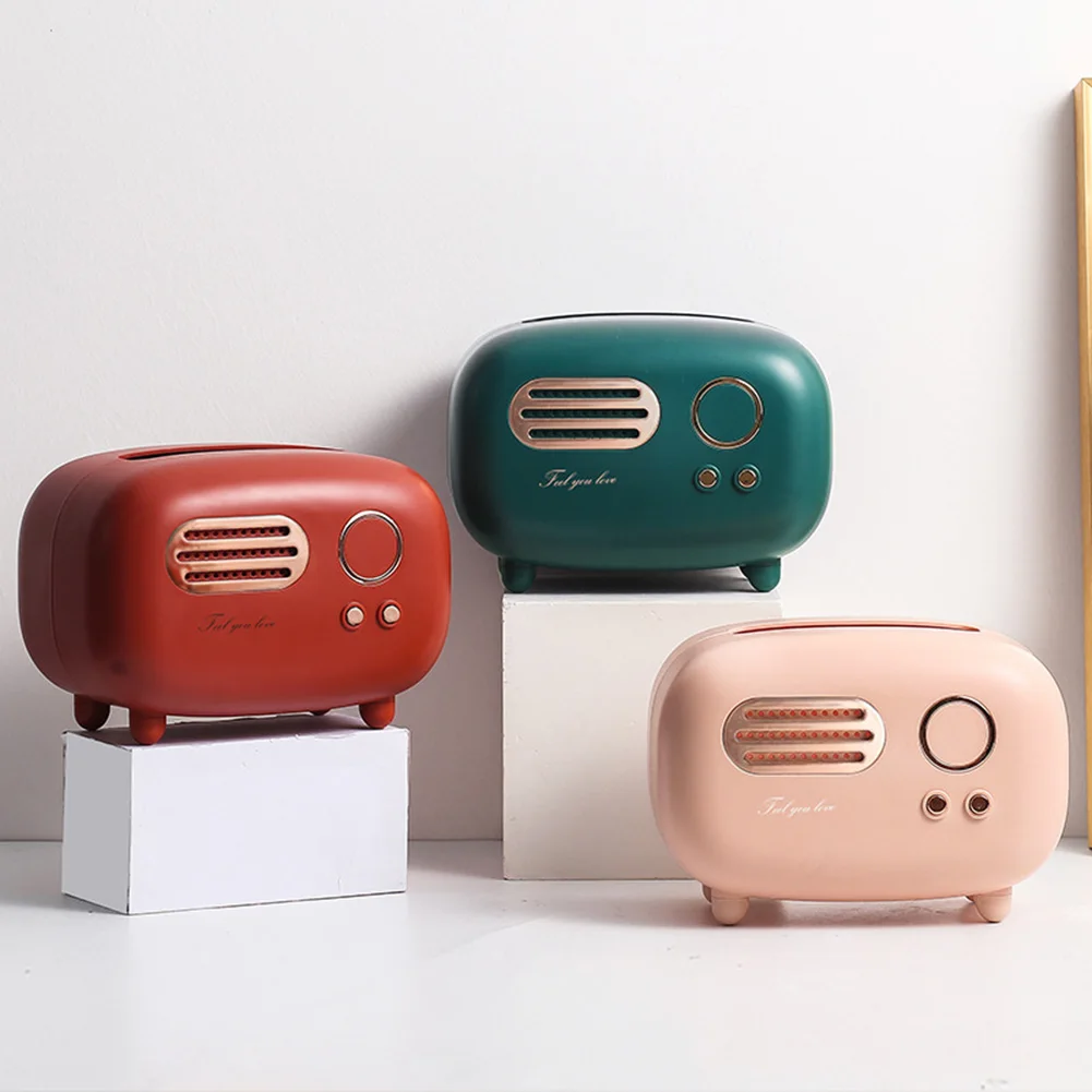 Tissue Box Radio Shape with Wide Mouth Napkin Tissue Paper Holder Creative Napkin Drawer Design Anti-slip Living Room Storage
Tissue Box Radio Shape with Wide Mouth Napkin Tissue Paper Holder Creative Napkin Drawer Design Anti-slip Living Room Storage