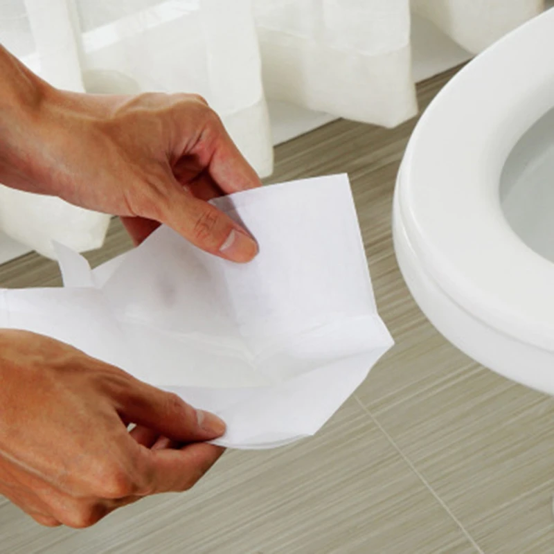 Disposable Toilet Seat Cover 100% Waterproof Safety Travel/Camping Bathroom Accessiories Mat Portable
Disposable Toilet Seat Cover 100% Waterproof Safety Travel/Camping Bathroom Accessiories Mat Portable