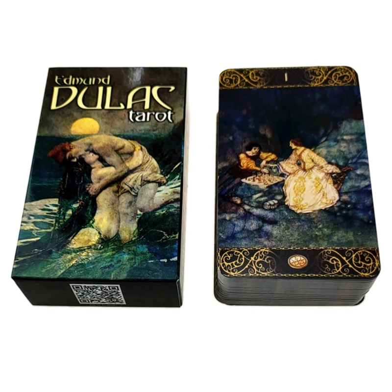 Edmund Dulac Tarots Cards Full English 78-Card Deck Oracle Party Fate Board Game N0HA
Edmund Dulac Tarots Cards Full English 78-Card Deck Oracle Party Fate Board Game N0HA