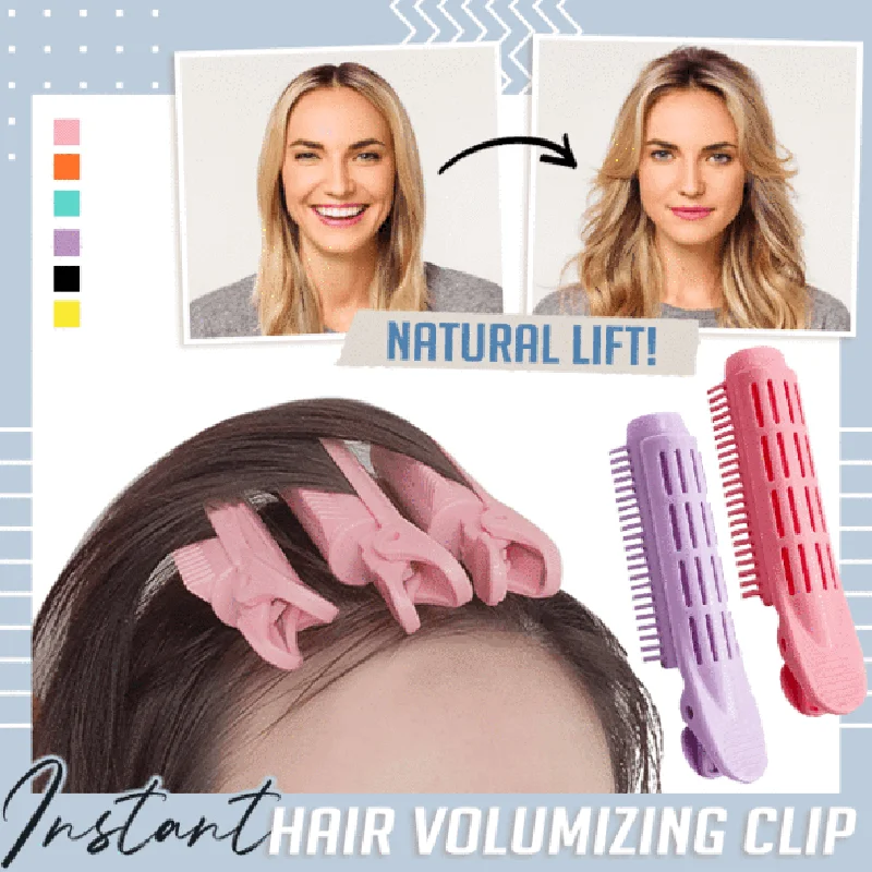 Ryalan 4pcs Volumizing Hair Root Clip Curler Roller Wave Fluffy Clip Styling Tool Hair Rollers No Damage And Heat Free
Ryalan 4pcs Volumizing Hair Root Clip Curler Roller Wave Fluffy Clip Styling Tool Hair Rollers No Damage And Heat Free