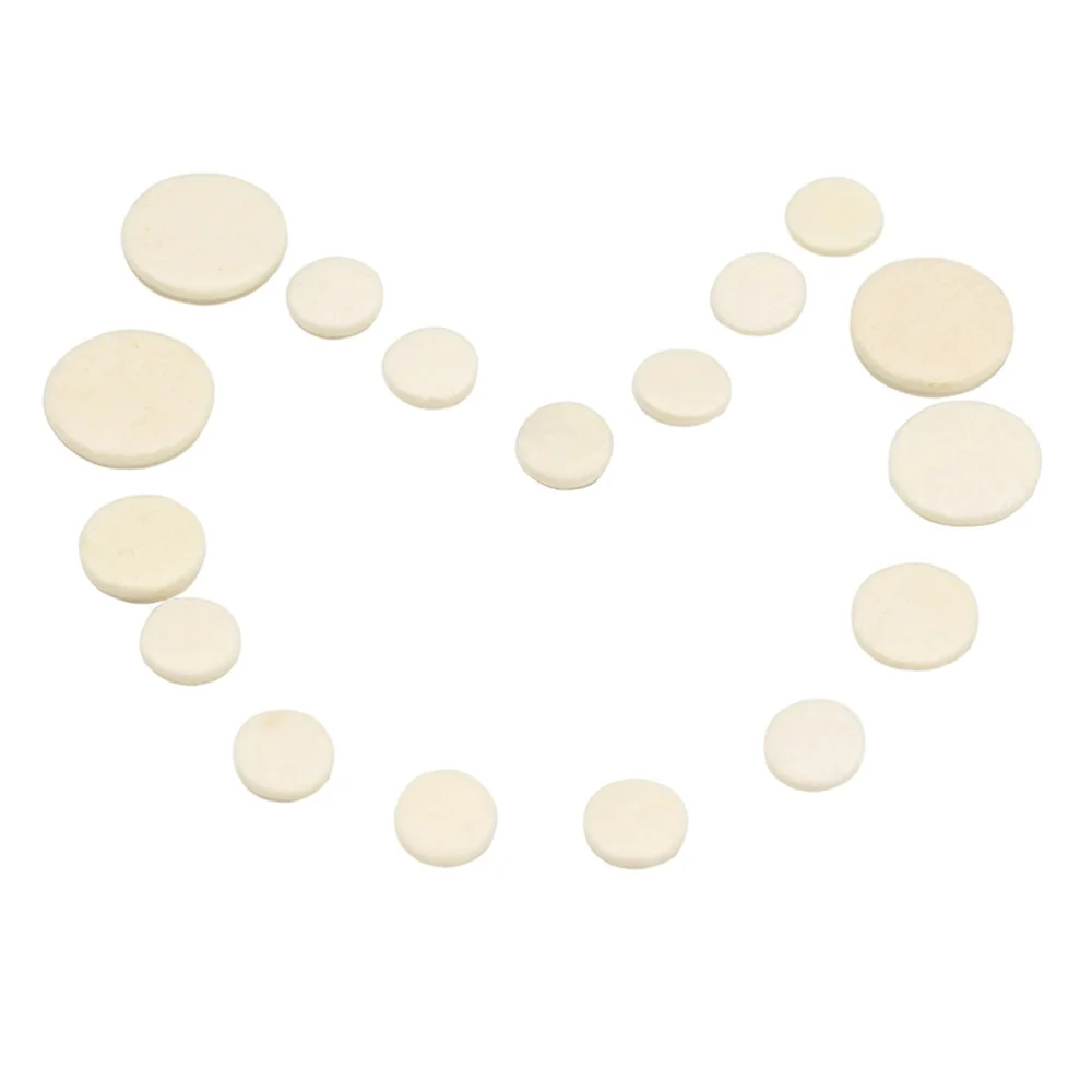 17 in 1 Replacement Felt Clarinet Woodwind Instrument Pads (White)
17 in 1 Replacement Felt Clarinet Woodwind Instrument Pads (White)