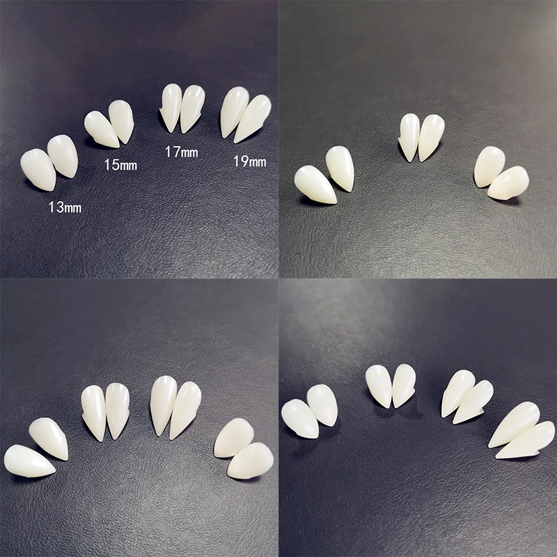 1pair Bloodcurdling Vampire Werewolves Fangs Fake Dentures Teeth Costume Halloween Fad
1pair Bloodcurdling Vampire Werewolves Fangs Fake Dentures Teeth Costume Halloween Fad