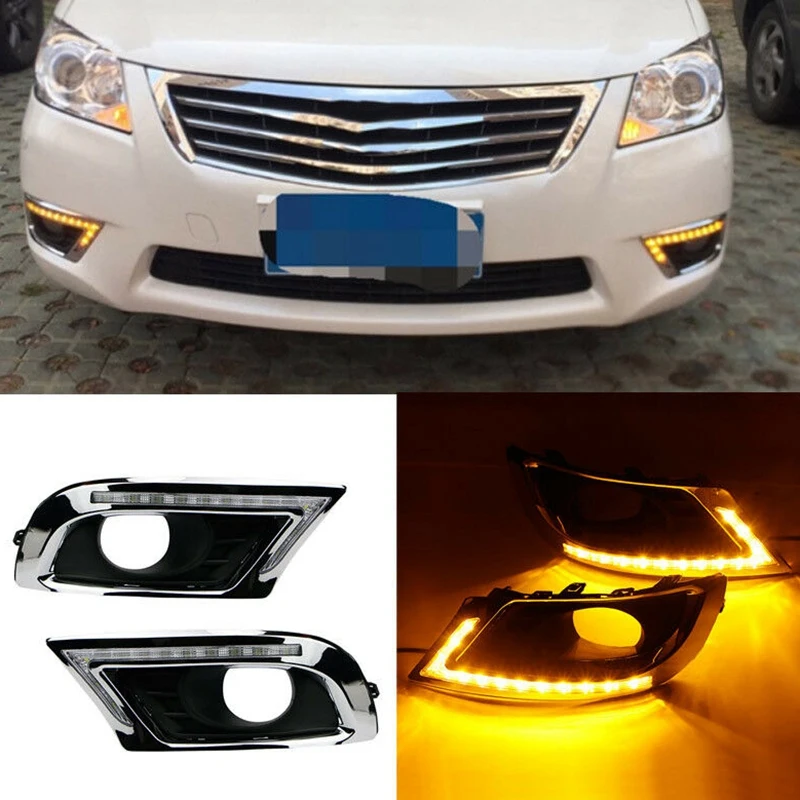 2Pcs Car DRL LED Daytime Running Light Turn Signal Fog Lamp for Toyota Camry 2009-2011
2Pcs Car DRL LED Daytime Running Light Turn Signal Fog Lamp for Toyota Camry 2009-2011