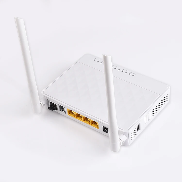 4 шт./лот дешевый OEM Wi Fi оптоволоконный порт ftth 4fe gpon 1ge + 3fe Gpon/ epon onu|Оптоволоконное