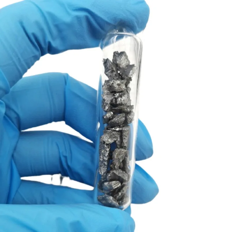 Yttrium Metal Y in sealed vial 10 gram 
Yttrium Metal Y in sealed vial 10 gram
