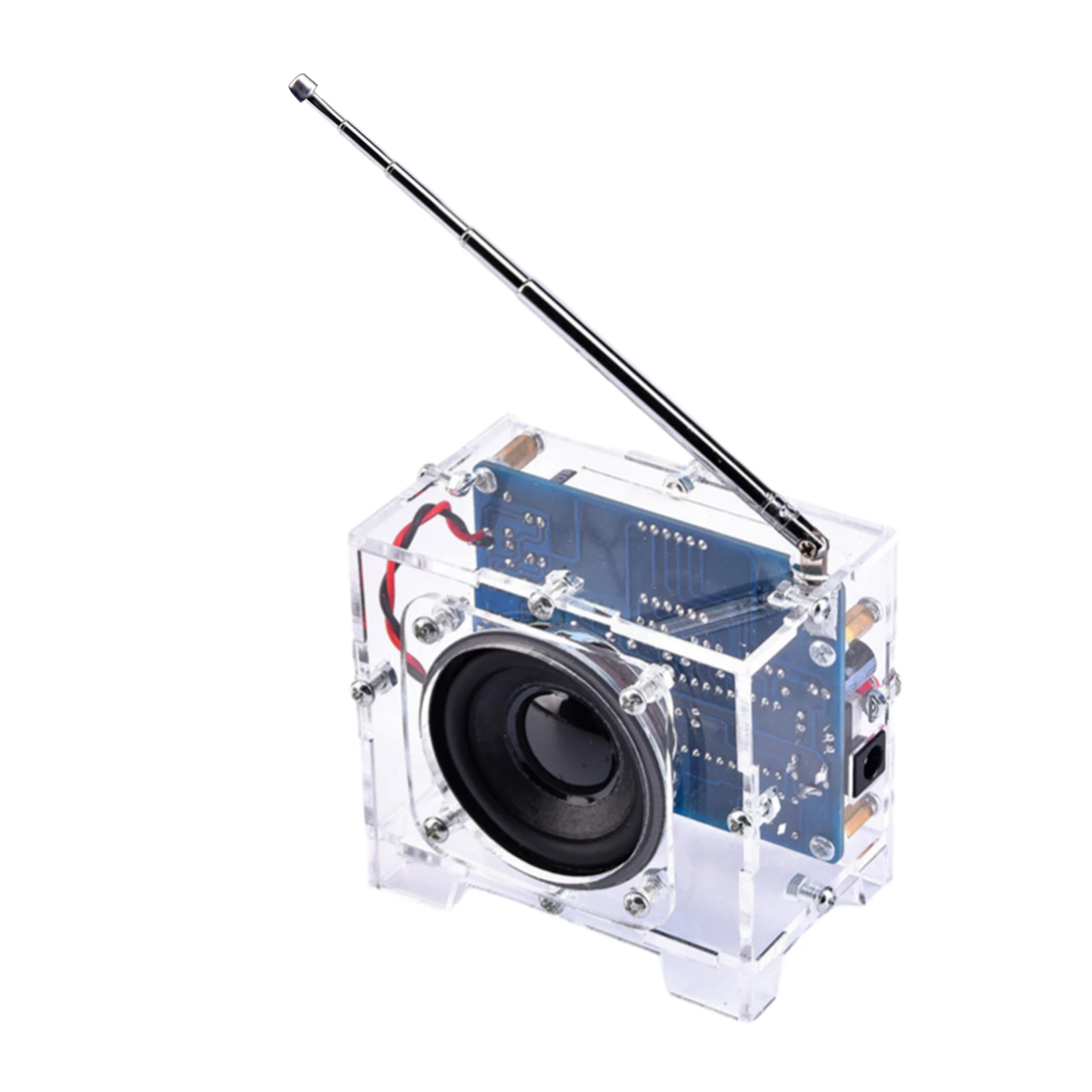 FM Digital Radio Kit DIY Soldering Project Wireless Receiver 87-108MHz FM Radio Module DIY Kits for Soldering Learning Teaching
FM Digital Radio Kit DIY Soldering Project Wireless Receiver 87-108MHz FM Radio Module DIY Kits for Soldering Learning Teaching