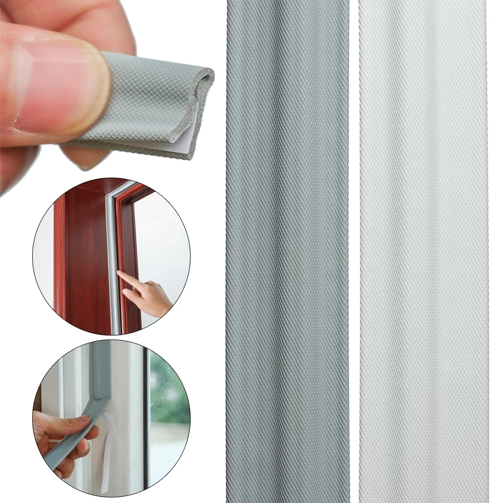 Wearable Door Window Sealing Strips Pu Foam Self Adhesive Tape Waterproof Dustproof Sealing Tape Sound Insulation Tools
Wearable Door Window Sealing Strips Pu Foam Self Adhesive Tape Waterproof Dustproof Sealing Tape Sound Insulation Tools