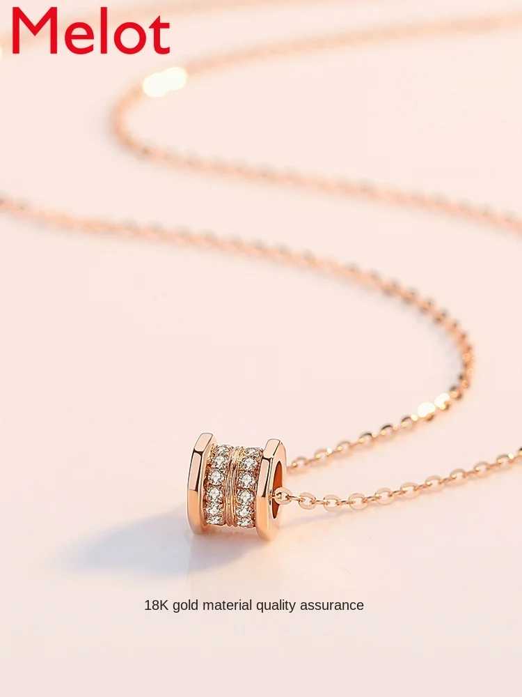 Necklace Female Clavicle Chain Simple Rose Gold Ornament Pendant Color Gold Gift for Girlfriend
Necklace Female Clavicle Chain Simple Rose Gold Ornament Pendant Color Gold Gift for Girlfriend