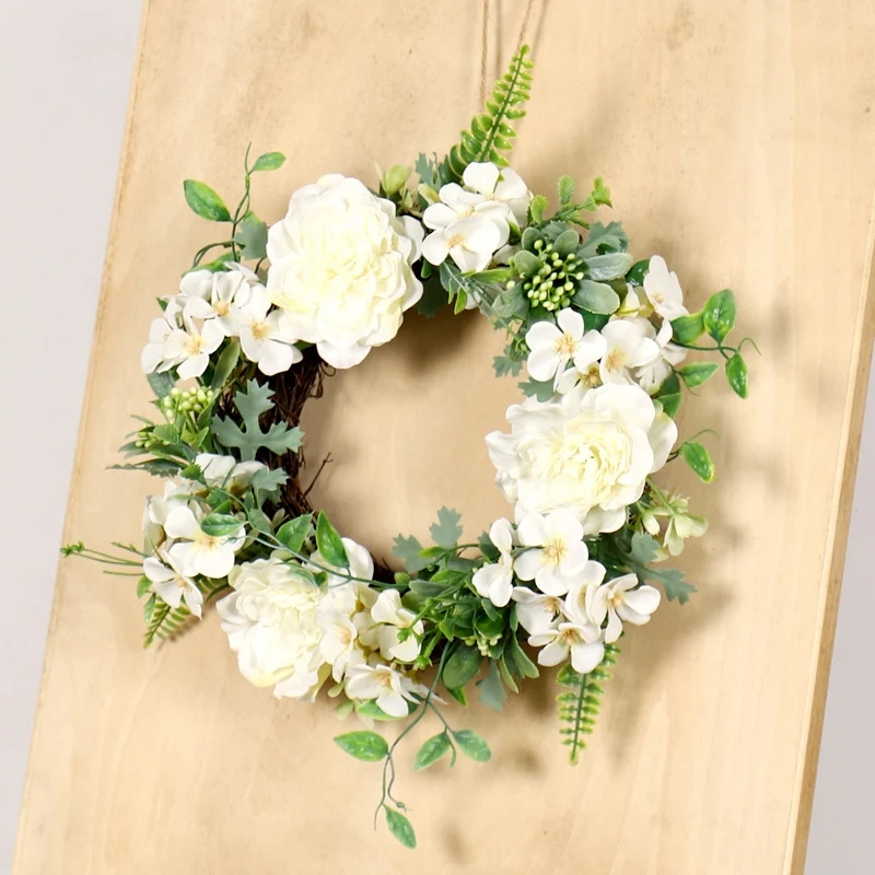 Artificial Camellia Wreath Door Decoration Flower Aarrangement Wreaths Decoration Wedding Hanging Spring Wreath Ring Round Home
Artificial Camellia Wreath Door Decoration Flower Aarrangement Wreaths Decoration Wedding Hanging Spring Wreath Ring Round Home
