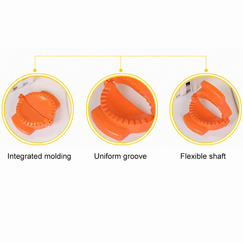 3pcs Multifunction Plastic Dumpling Maker Dumplings Presser Molds Ravioli Mould with Stuffing Spoon KI
3pcs Multifunction Plastic Dumpling Maker Dumplings Presser Molds Ravioli Mould with Stuffing Spoon KI