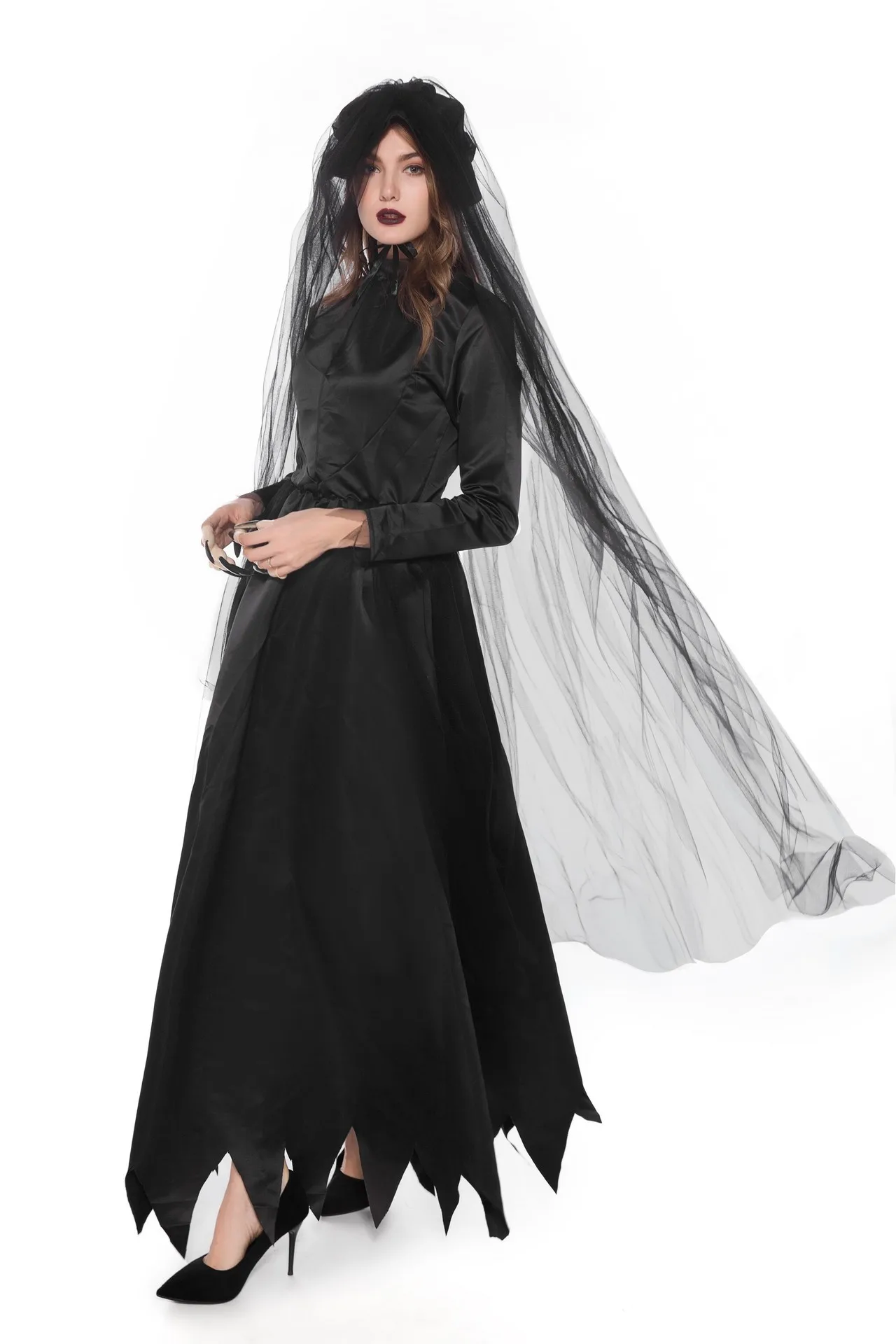 Halloween Zombie Vampire Cosplay Costume for Women Amazing Carnival Fancy Party Dress Up Outfit Plus Size
Halloween Zombie Vampire Cosplay Costume for Women Amazing Carnival Fancy Party Dress Up Outfit Plus Size