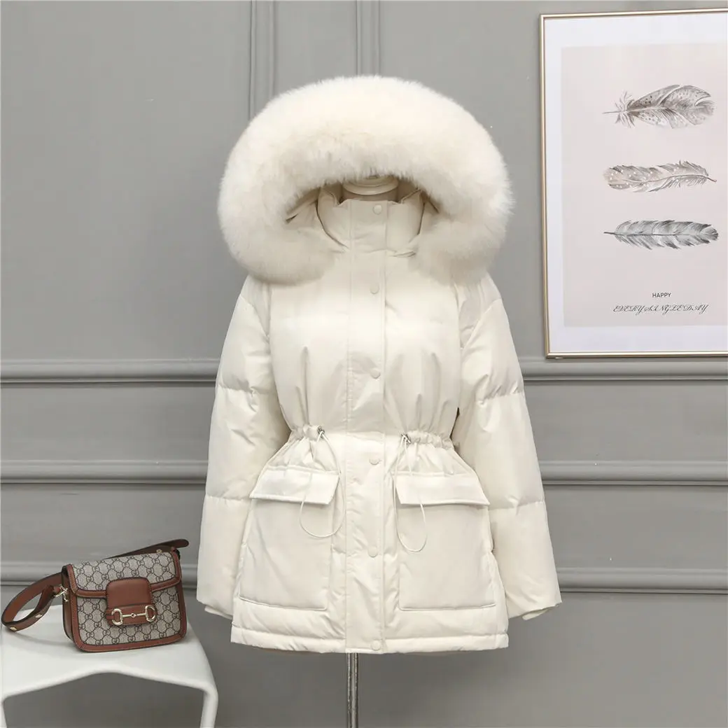 2021 Autumn Winter Women Slim Cotton Padded Warm Thicken Parka Ladies Fur Collar Hooded Jackets Female Casual Solid Outwear M265
2021 Autumn Winter Women Slim Cotton Padded Warm Thicken Parka Ladies Fur Collar Hooded Jackets Female Casual Solid Outwear M265