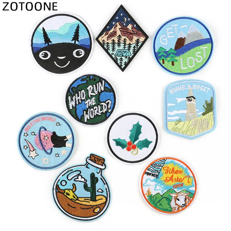 ZOTOONE Round Badges Iron on Animal Patches for Clothing DIY Thermal Transfer for Clothes Jeans Embroidery Applique Patches G
ZOTOONE Round Badges Iron on Animal Patches for Clothing DIY Thermal Transfer for Clothes Jeans Embroidery Applique Patches G