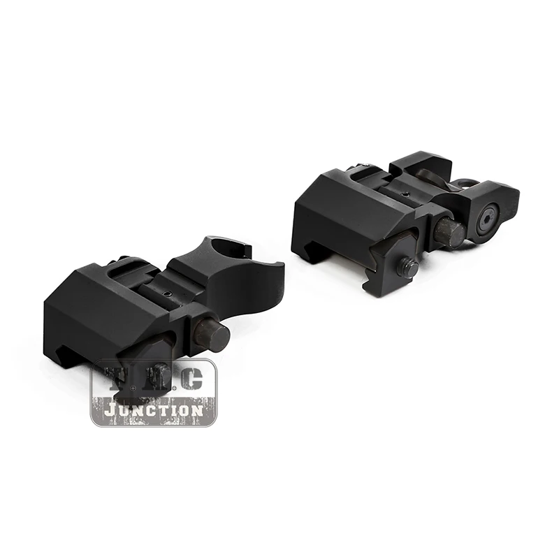 Tactical Micro HK Style Battle Iron Sight For Shooting Hunting BK Front/Rear Round Folding Low-Profile Tactical Flat Iron Sight
Tactical Micro HK Style Battle Iron Sight For Shooting Hunting BK Front/Rear Round Folding Low-Profile Tactical Flat Iron Sight