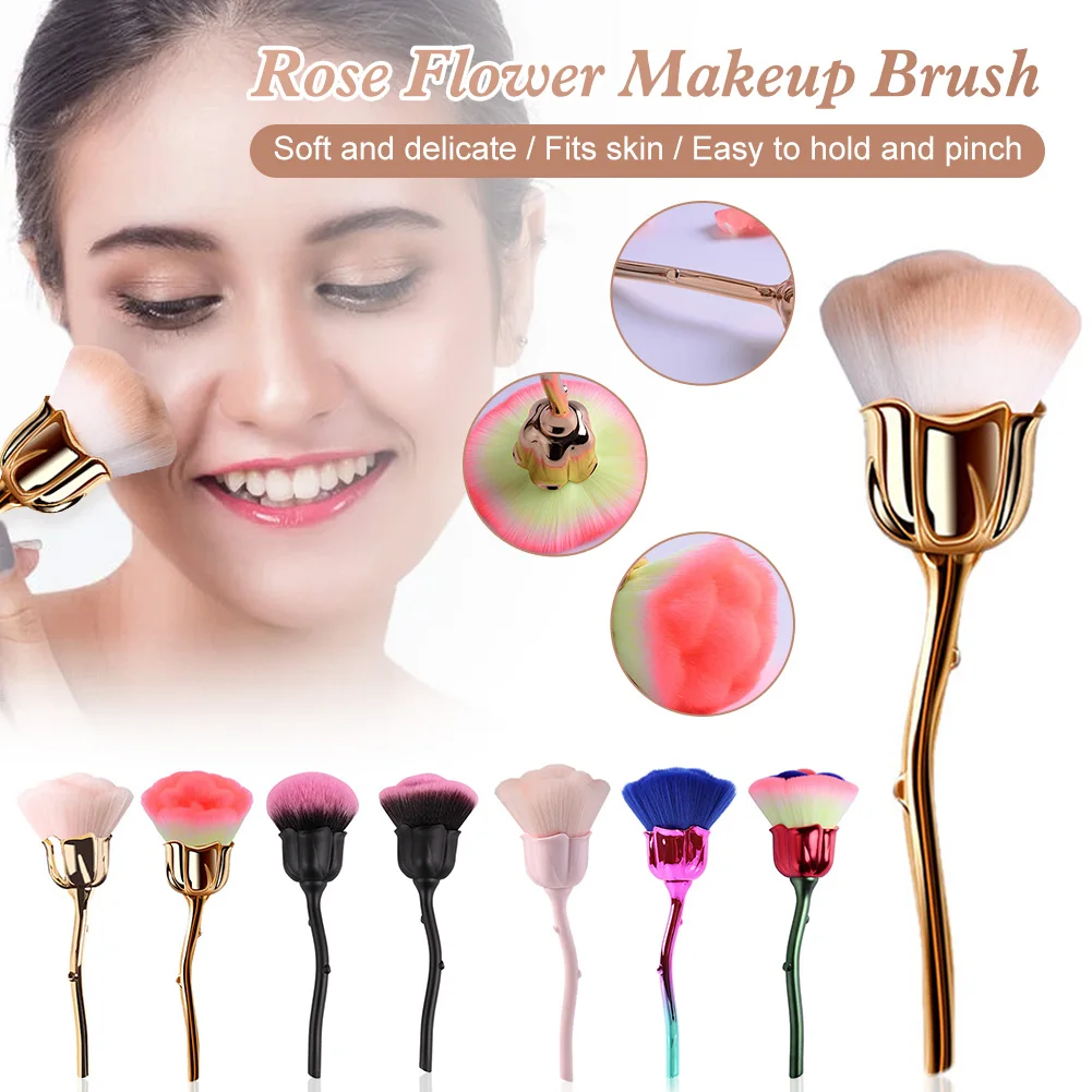 Rose Nail Art Dust Brush For Manicure Beauty Brush Blush Powder brushes Fashion Gel Nail Accessories Nail Material Tools
Rose Nail Art Dust Brush For Manicure Beauty Brush Blush Powder brushes Fashion Gel Nail Accessories Nail Material Tools