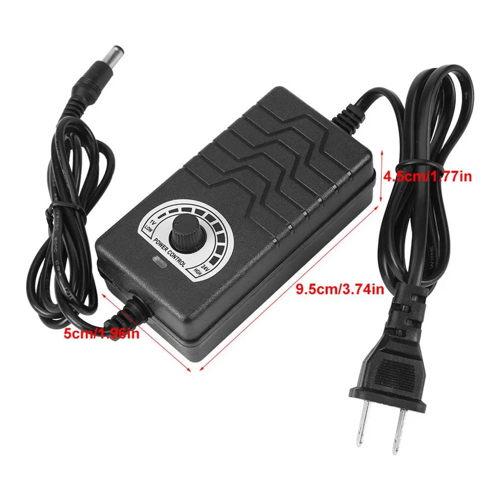 48W 2A 1-24V Adjustable Power Adapter Motor Speed Control Parts US Plug Multifunction AC/DC Adapter for Electric Equipment
48W 2A 1-24V Adjustable Power Adapter Motor Speed Control Parts US Plug Multifunction AC/DC Adapter for Electric Equipment