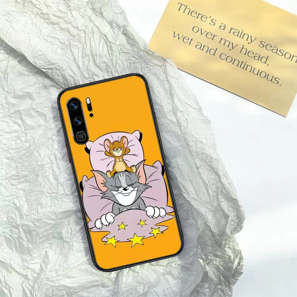 Cartoon Cat Tom Mouse Jerry Phone Case For HUAWEI P 9 10 20 30 40 Lite smart Pro Z 2019 Nova 5T 6 7 i black Cover Painting 
Cartoon Cat Tom Mouse Jerry Phone Case For HUAWEI P 9 10 20 30 40 Lite smart Pro Z 2019 Nova 5T 6 7 i black Cover Painting