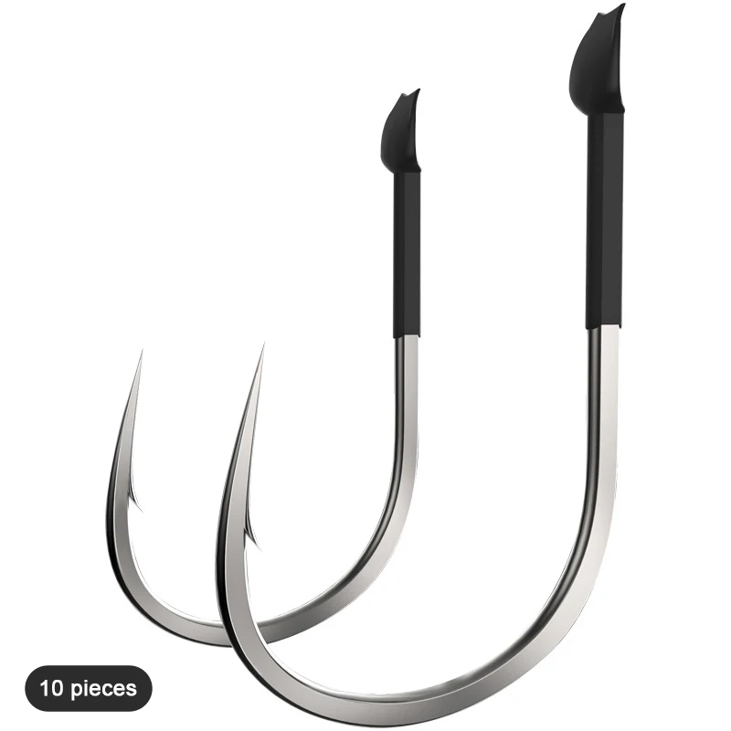 10pcs Fishing Hooks Set Carbon Steel Single Fishing Hook Flat Fishing Barbed Carp Hooks Drag 40kg Sea Fishing Tackle Accessories
10pcs Fishing Hooks Set Carbon Steel Single Fishing Hook Flat Fishing Barbed Carp Hooks Drag 40kg Sea Fishing Tackle Accessories