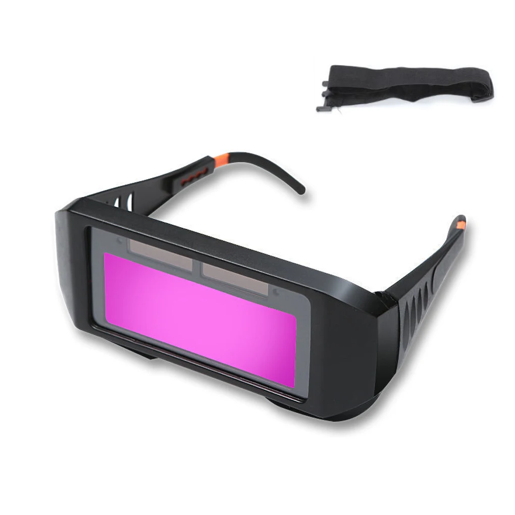 Auto Darkening Welding Helmets Safety Shield Glasses Anti- Eye Shield Goggle Glasses for Eyes Glasses with Elastic Strap
Auto Darkening Welding Helmets Safety Shield Glasses Anti- Eye Shield Goggle Glasses for Eyes Glasses with Elastic Strap