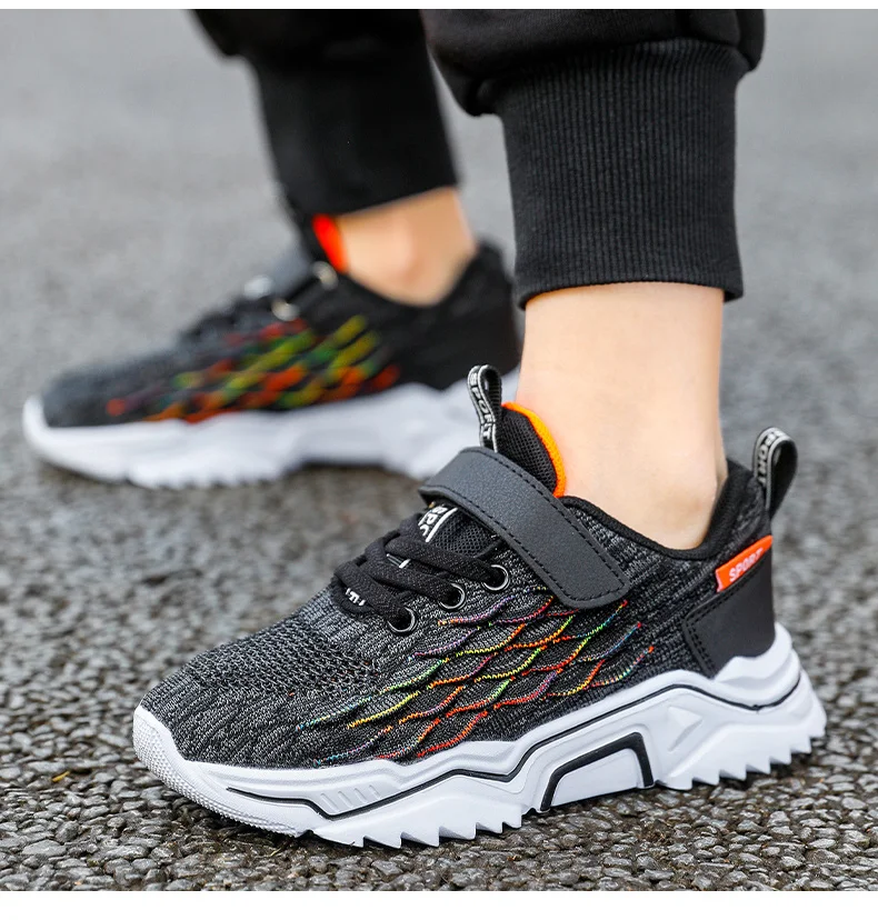 Brand Fashion Outdoor Breathable Kids Sneakers Mesh Anti Slip Toddler Boy Soft Bottom Shoes Comfortable Kids Running Shoes
Brand Fashion Outdoor Breathable Kids Sneakers Mesh Anti Slip Toddler Boy Soft Bottom Shoes Comfortable Kids Running Shoes
